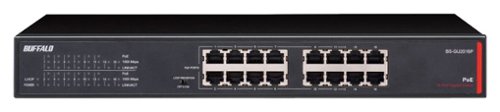  Buffalo Technology - 16-Port Gigabit Ethernet Switch - Black