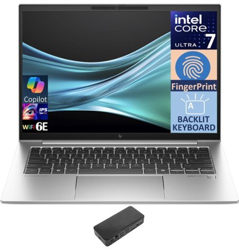 HP - EliteBook 840 G11 Laptop 14.0 WUXGA (Intel Ultra 7 155U, 64GB DDR5, 2TB PCIe SSD, Intel Graphics, Win 11 Pro) - Silver-Front_Standard 