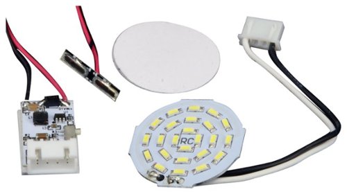 Digipower - Re-Fuel LED Headlight for Select DJI Phantom 3 Drones - White-Front_Standard 