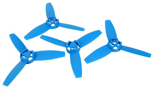Digipower - Propellers for Parrot Bebop Drones (4-Pack) - Blue-Front_Standard 