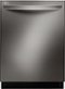 LG - 24" Built-In Dishwasher with Stainless Steel Tub - Black Stainless Steel-Front_Standard