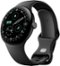 Google - Pixel Watch 4 (45mm) - Wi-Fi - Matte Black Case - Obsidian Band - (2025)-Front_Standard