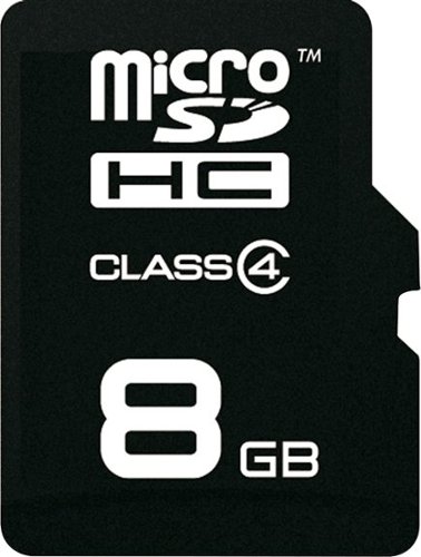 EMTEC - 8GB microSDHC Class 4 Memory Card-Front_Standard 
