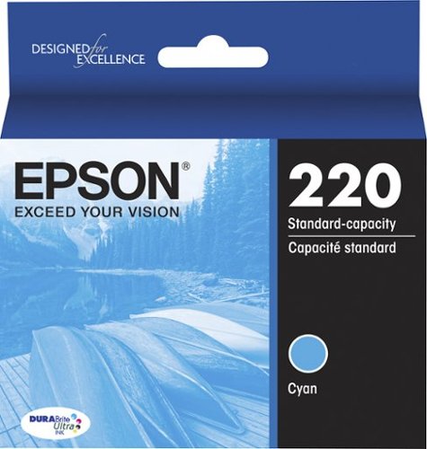  Epson - 220 Standard Capacity Ink Cartridge - Cyan