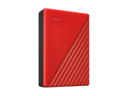 Western Digital - WD 6TB Portable Storage External Hard Drive ( WDBR9S0060BRD-WESN ) - Red-Front_Standard 