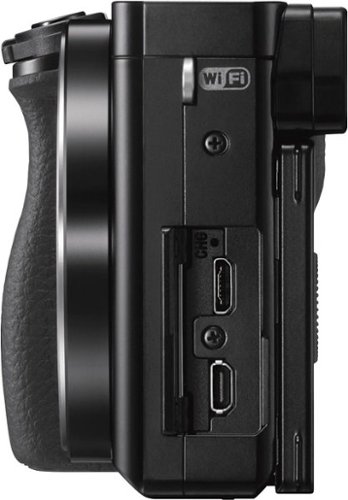 Sony Alpha a6000 Mirrorless Camera with 16-50mm Retractable Lens - Black GLOBAL SHIPPING