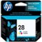 HP - 28 Standard Capacity - Yellow/Cyan/Magenta Ink Cartridge - Cyan/Magenta/Yellow-Front_Standard