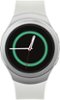 Samsung - Gear S2 Smartwatch 52mm Stainless Steel AT&T - White Plastic-Front_Standard