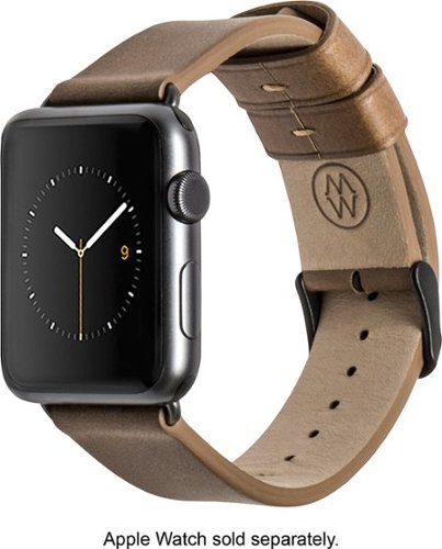  Monowear - Watch Band for Apple Watch™ 42mm - Brown/Dark Gray