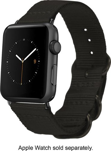  Monowear - Watch Band for Apple Watch 42mm - Black/Dark Gray