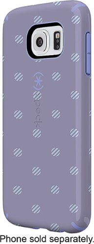  Speck - Candyshell Inked Hard Shell Case for Samsung Galaxy S 6 Cell Phones - Heather/Wisteria Purple