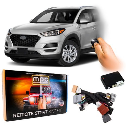 MPC - Remote Start Kit For Hyundai Tucson 2017-2021 | Plug and Play | Lock 3X to Start - Black-Front_Standard 
