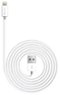 Kanex - Apple MFi Certified 4' Lightning-to-USB Charge-and-Sync Cable - White-Front_Standard
