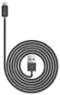 Kanex - Apple MFi Certified 4' Lightning-to-USB Charge-and-Sync Cable - Black-Front_Standard