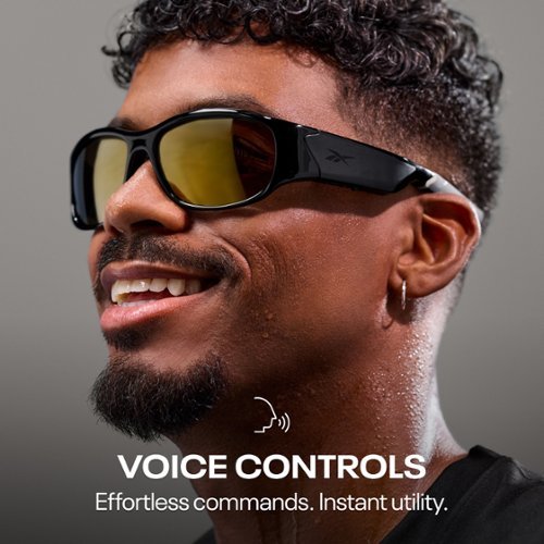 Lucyd Reebok Nitrous Smart Eyewear Powered by Lucyd - Black/Gold HOW TO BUY