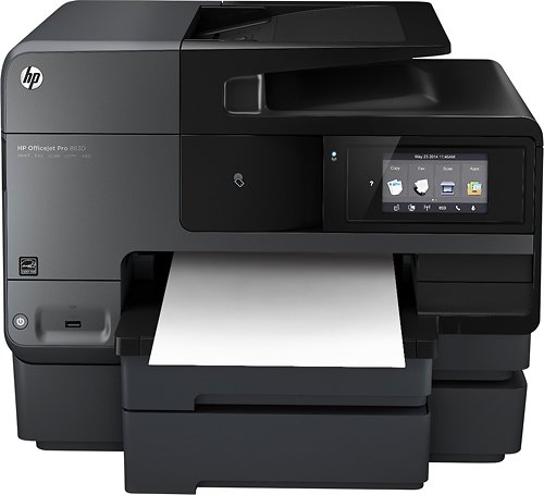  HP - Officejet Pro 8630 e-All-in-One Wireless All-In-One Instant Ink Ready Printer - Black