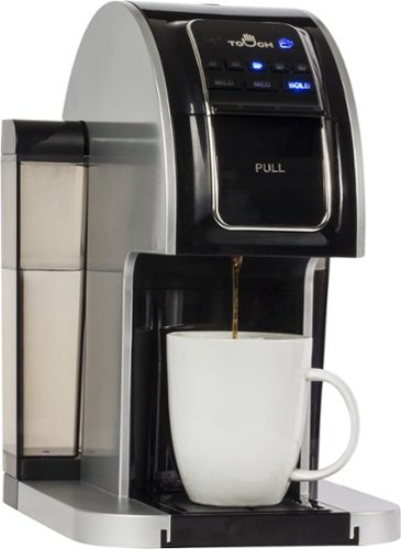  Touch - 1-Cup Coffee Maker - Black/Silver