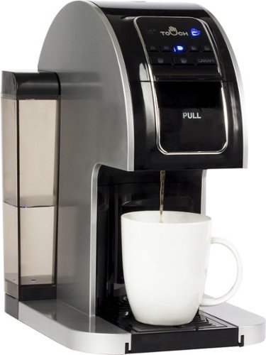  Touch - 1-Cup Coffee Maker - Black/Silver