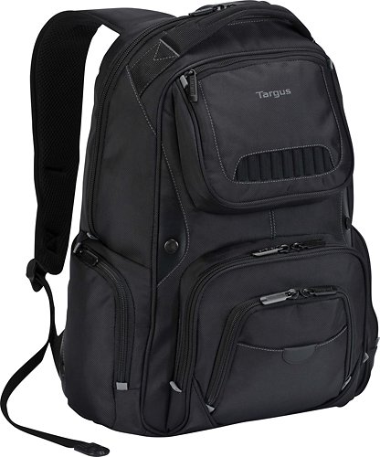 Targus 15.6” Legend IQ Backpack - Black WORLDWIDE DELIVERY