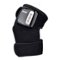 TRAKK - Heating Massaging Knee & Shoulder Brace and Wrap - Black-Front_Standard