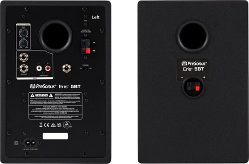 PreSonus Studio Monitors ERIS 5BT - Black WORLDWIDE DELIVERY