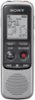 Sony - BX Series Digital Voice Recorder - Silver-Front_Standard