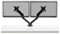 Kanto - Dual-Monitor Mount for Most 17"-27" Flat-Panel Displays - Black-Front_Standard