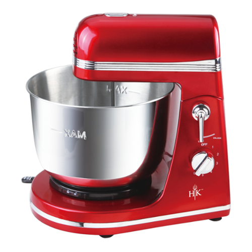 Hell's Kitchen - 3.5L Stainless Steel Stand Mixer with Bowl - Red-Front_Standard 