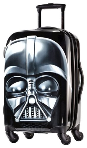 American Tourister - Star Wars Darth Vader 21" Spinner Hardside Upright Suitcase - Black/Red