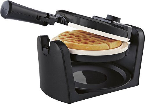  Oster - DuraCeramic Flip Waffle Maker - Charcoal