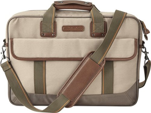  Eddie Bauer - Sportshop Collection Laptop Briefcase - Tan
