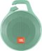 JBL - Clip+ Portable Bluetooth Speaker - Teal-Front_Standard