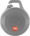 JBL - Clip+ Portable Bluetooth Speaker - Gray-Front_Standard