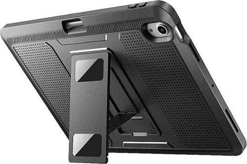 SaharaCase - Defense Protection Case for Apple iPad Air 10.9" (4th Generation 2020 and 5th Generation 2022) - Black-Front_Standard 
