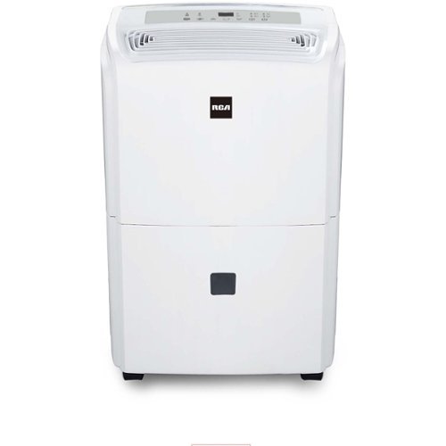 RCA - 35 Pint Dehumidifier - White-Front_Standard 