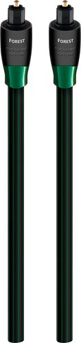  AudioQuest - OptiLink Forest 16.4' In-Wall Optical Cable - Black/Green