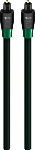 AudioQuest - OptiLink Forest 52.5' In-Wall Optical Cable - Black/Green