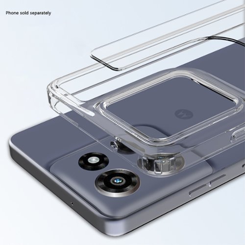 SaharaCase Venture Series Hard Shell Case for Motorola G Power 5G (2025) - Clear BUY IN EUROPE