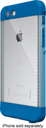  LifeProof - NÜÜD Protective Waterproof Case for Apple® iPhone® 6s - Cliff dive blue
