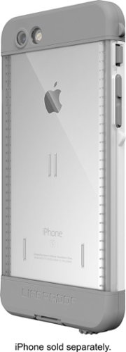  LifeProof - NÜÜD Protective Waterproof Case for Apple® iPhone® 6s Plus - Avalanche white