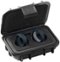 The Ridge Wallet - 8MM SILICONE RING SET - Size 9 - Royal Black-Angle_Standard