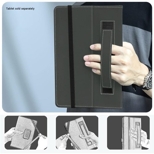 SaharaCase Venture Series Bi-Fold Folio Case for Lenovo Tab M11 - Black HOW TO BUY