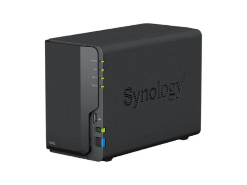 Synology 2 bay DiskStation DS223 (Diskless) Black DS223 - Best Buy