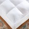 Linenspa Essentials - 3" Queen Down Alternative Mattress Topper - White-Front_Standard