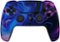 Custom Controllerzz - Custom Wireless Controller for PS5 - Blue & Purple Swirl-Front_Standard