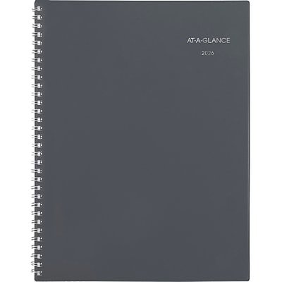 AT-A-GLANCE® 2026 Monthly Planner, Blue, Medium, 7" X 8 3/4" | Monthly