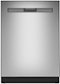 Maytag - 24 inch Top Control Built-In Dishwasher with 3rd Rack,PowerBlast Cycle, and 47 dBA - Stainless Steel-Front_Standard