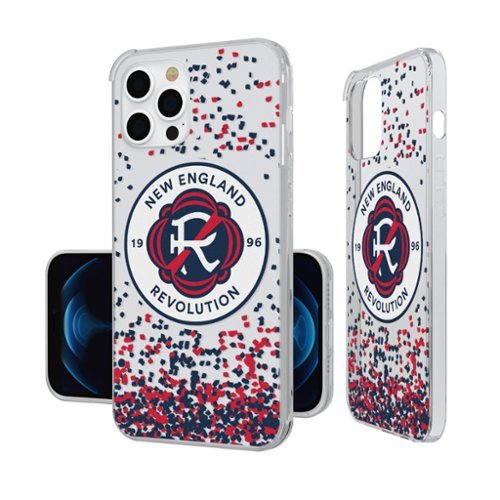 Keyscaper - MLS - New England Revolution iPhone Confetti Design Clear Case - 13 mini - Multicolor-Front_Standard 