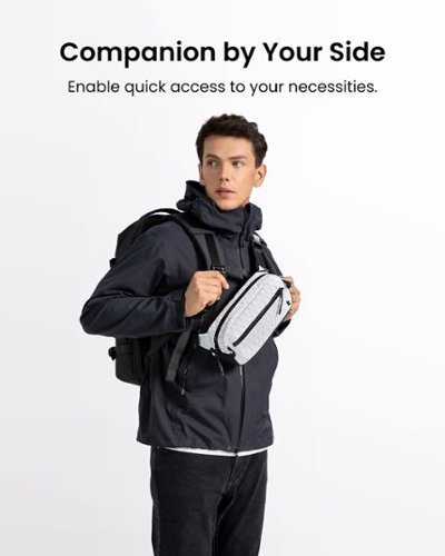 tomtoc Aviator-T35 2.5L X-Pac Sling Bag with RFID Blocking, Minimalist Crossbody Bag Chest Shoulder Pack for Travel, Everyday - White SHOP ONLINE