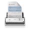 Brother - ADS-1300 Compact Duplex Desktop Scanner with Single Pass Double-Sided Scanning - White-Front_Standard